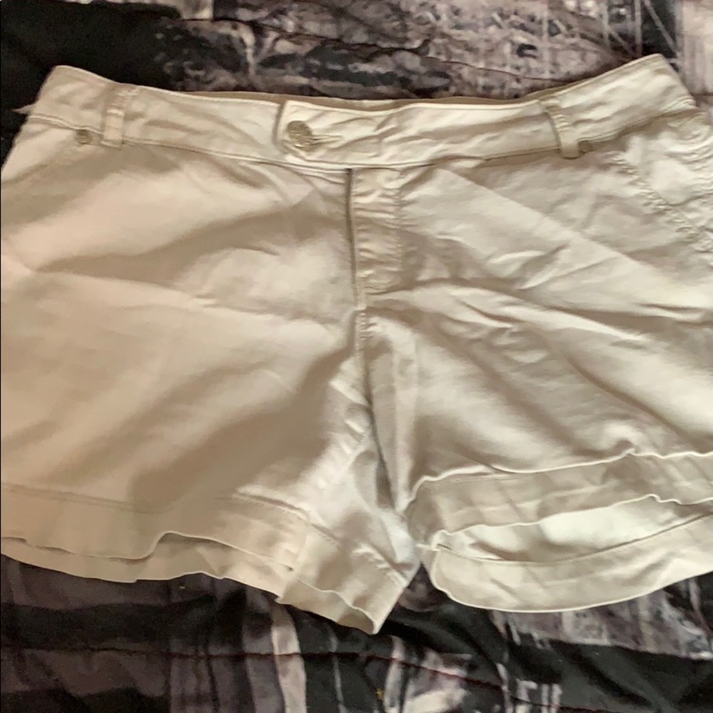 White shorts